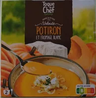 Velouté potiron et fromage blanc