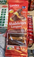 Madeleines longues marbrées