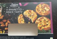 6 amaretto mince tarts