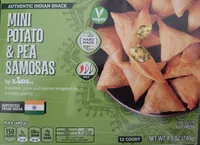 Mini potato & pea samosas - Lidl