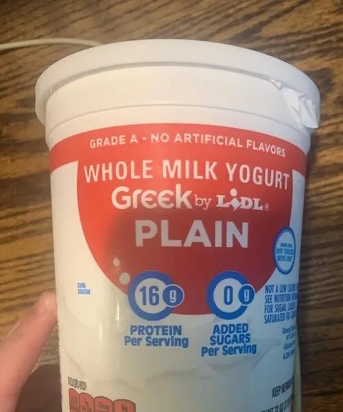WHOLE MILK YOGURT