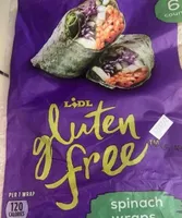 Gluten free spinach wraps