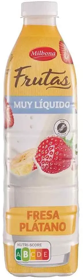 Yogur Líquido Fresa Plátano