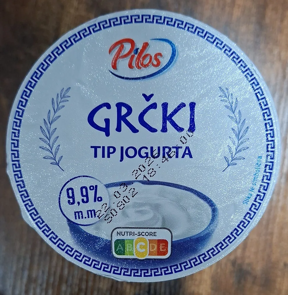 Grčki Tip jogurta