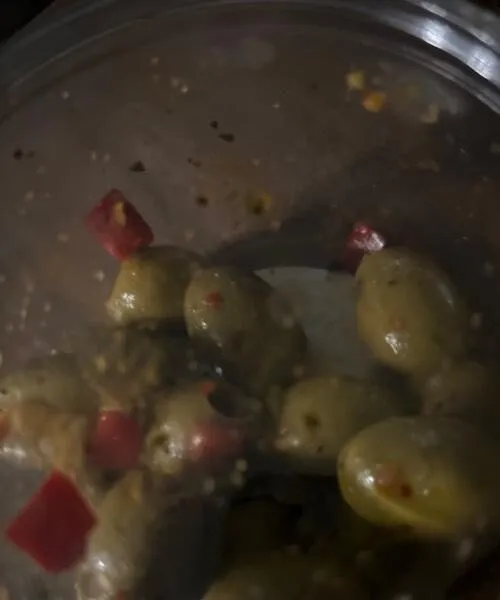 Olives vertes dénoyautées