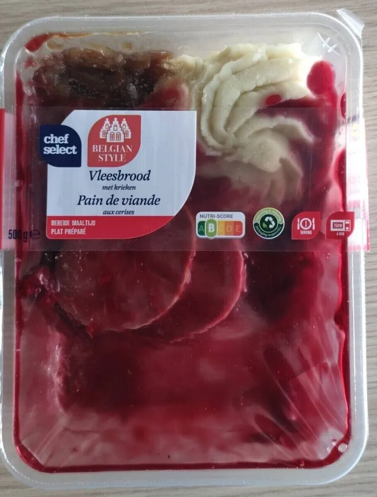 Pain de viande aux cerises