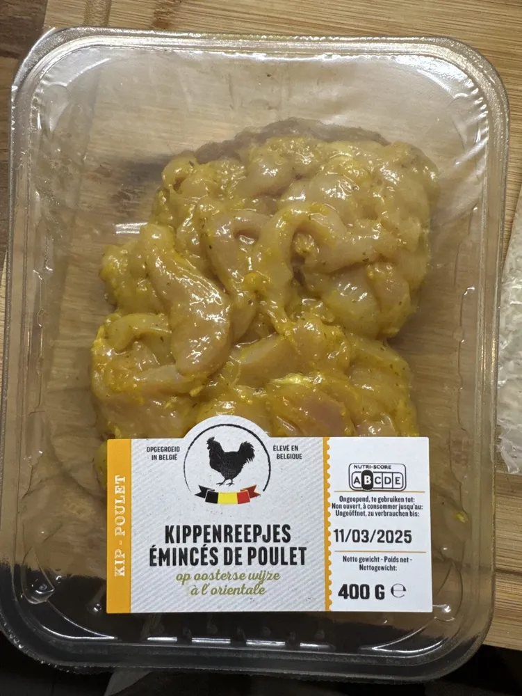 Émincés de Poulet