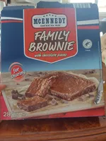 FAMILY BROWNIE with chocolate pieces