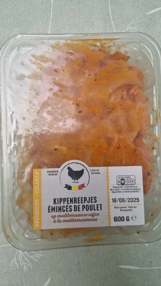 Kippenreepjes Gemarineerd