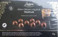 Irish cream liqueur truffle