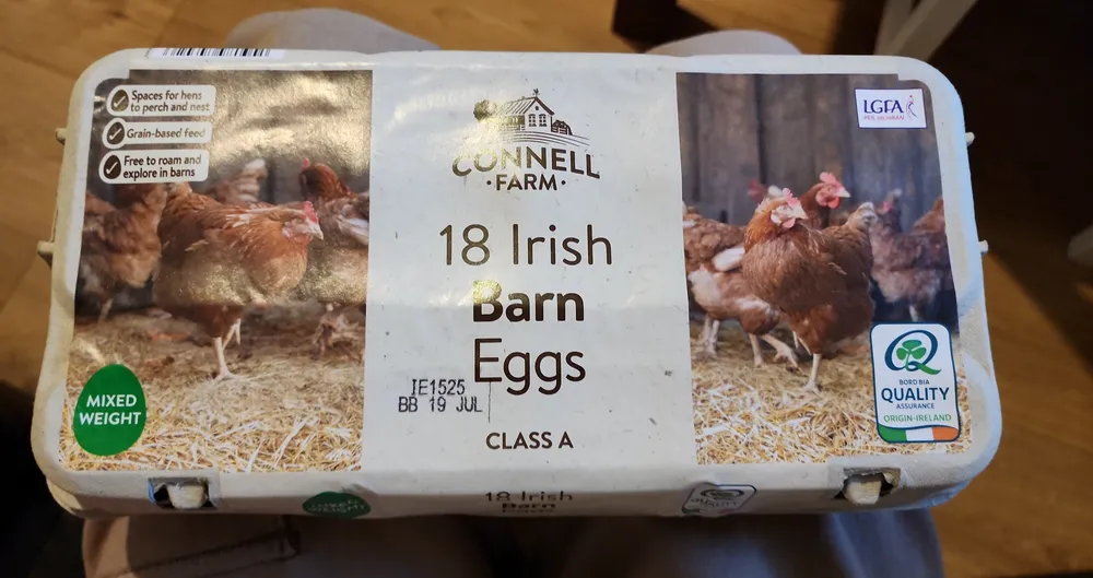 Northern Irish Barn Eggs