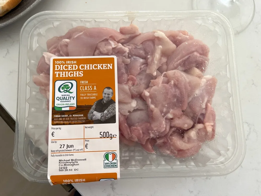 Chicken Thighs (diced)