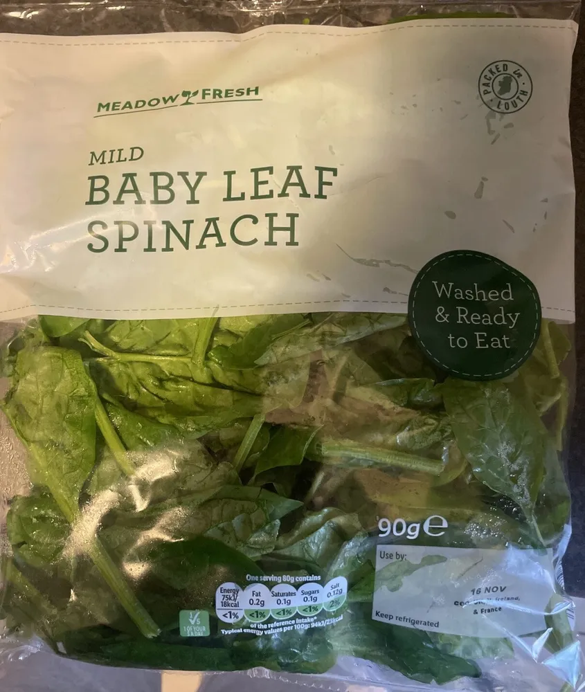 Baby Leaf Spinach
