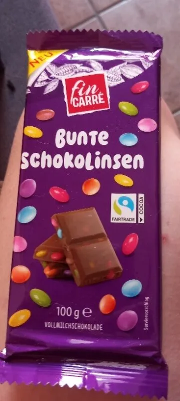 Bunte Schokolinsen