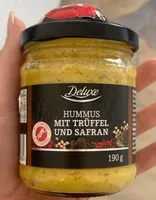 Hummus mit Trüffeln und Safran