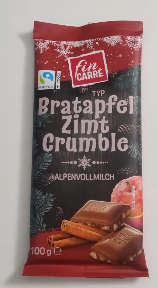 Bratapfel Zimt Crumble