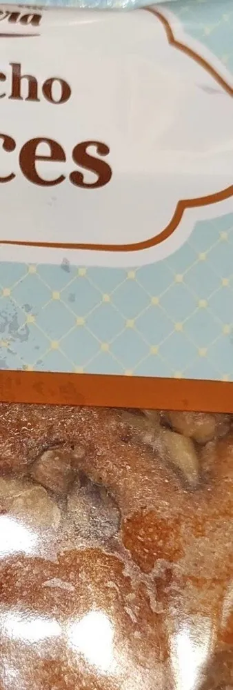 Bizcocho de nueces la cestera