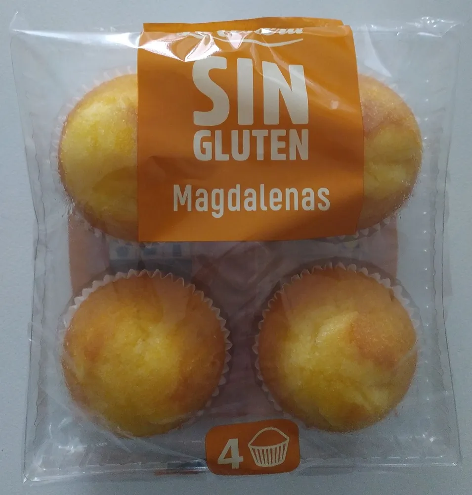 Sin gluten magdalenas
