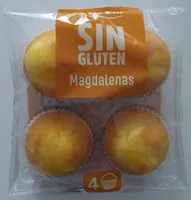 Sin gluten magdalenas