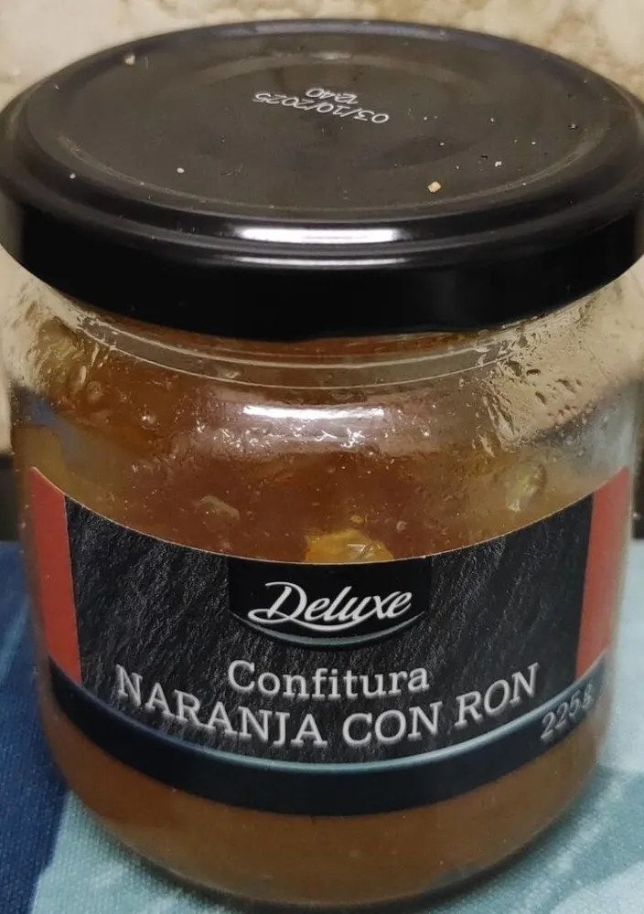 Confitura Naranja con Ron