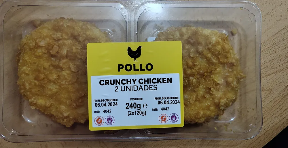 Crunchy chicken