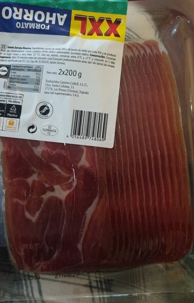 Jamón serrano