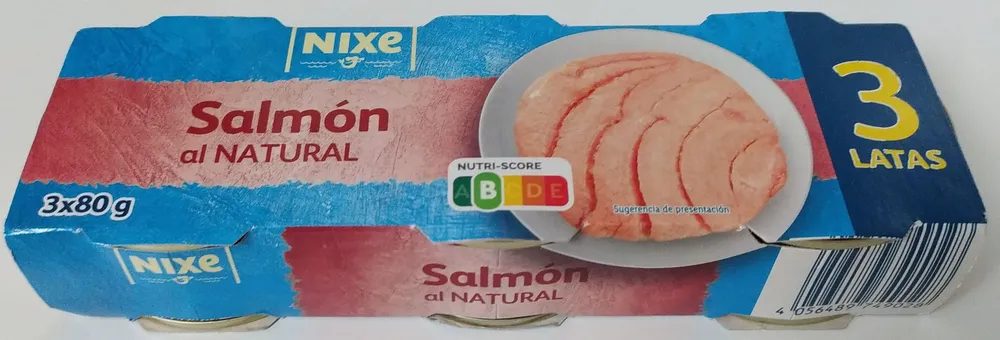Salmón al natural