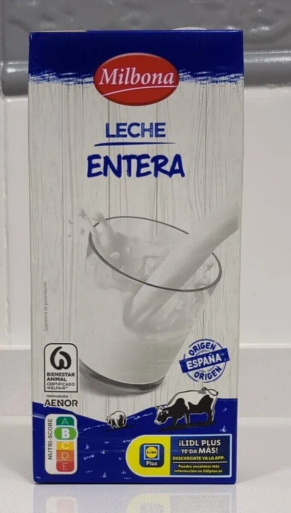 Leche entera