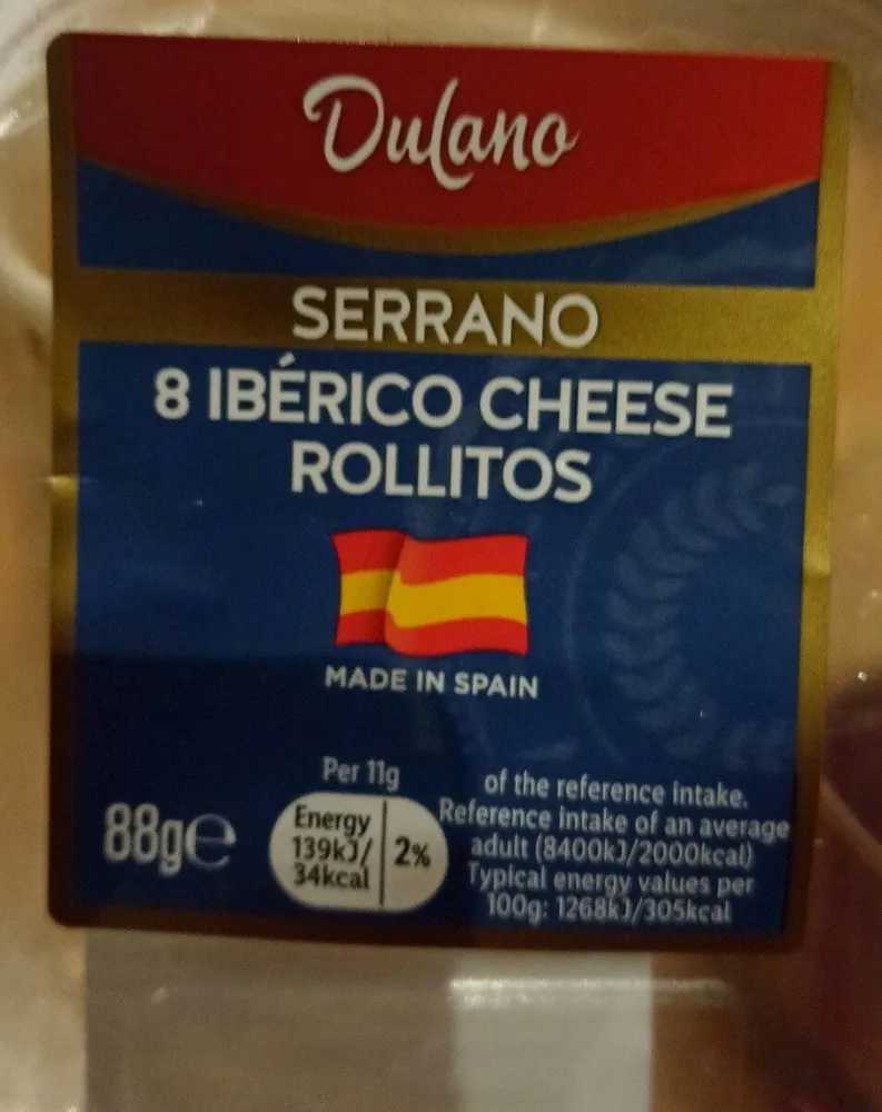Iberico Cheese Rollitos