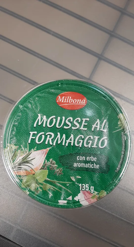 Mousse al formaggio con erbe aromatiche