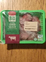 Bio Frisches Rindergulasch zum Braten und Schmoren