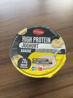High Protein Banane Joghurterzeugnis