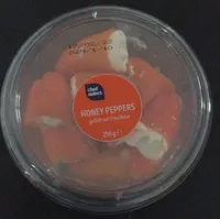 Honey peppers gefüllt mit Frischkäse