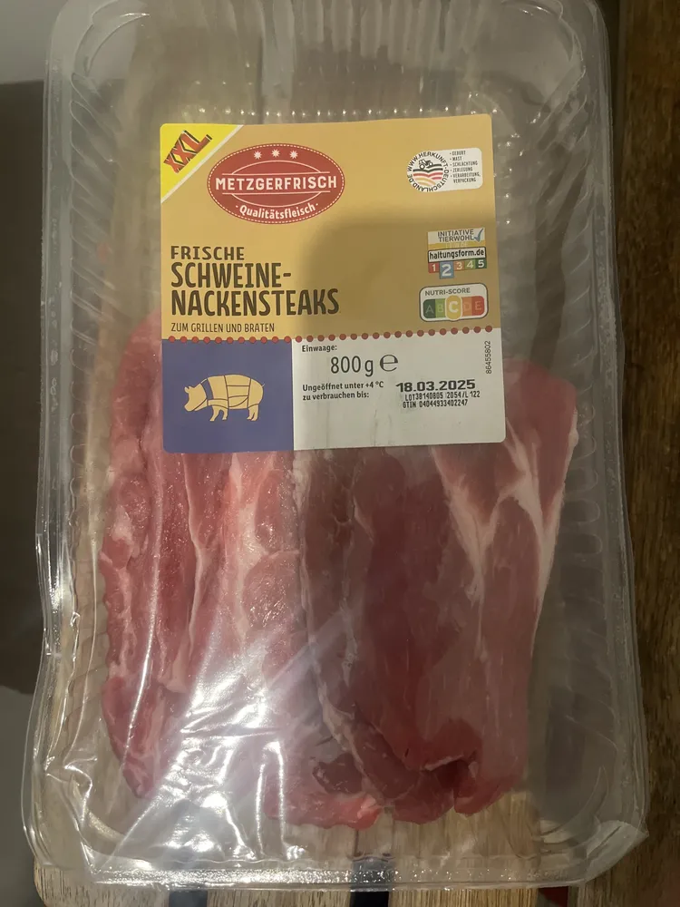Schweinenackensteak