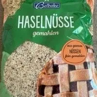 Haselnüsse gemahlen