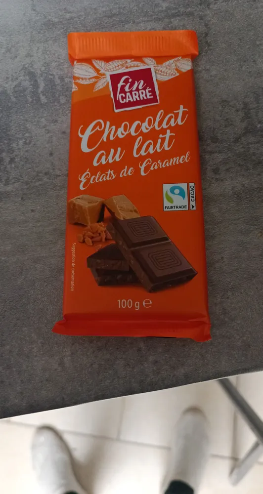 Milk Chocolate with Caramel Pieces