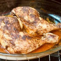HÄHNCHEN-SCHENKEL mit Rückenstück