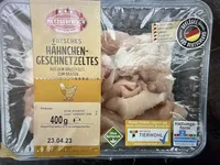 Frisches Hähnchengeschnetzeltes aus dem Brustfilet, zum Braten