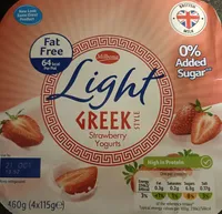 Greek style yogurt