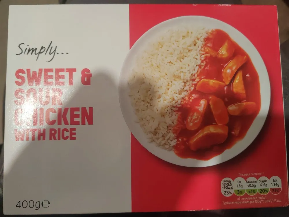 sweet and sour chicken