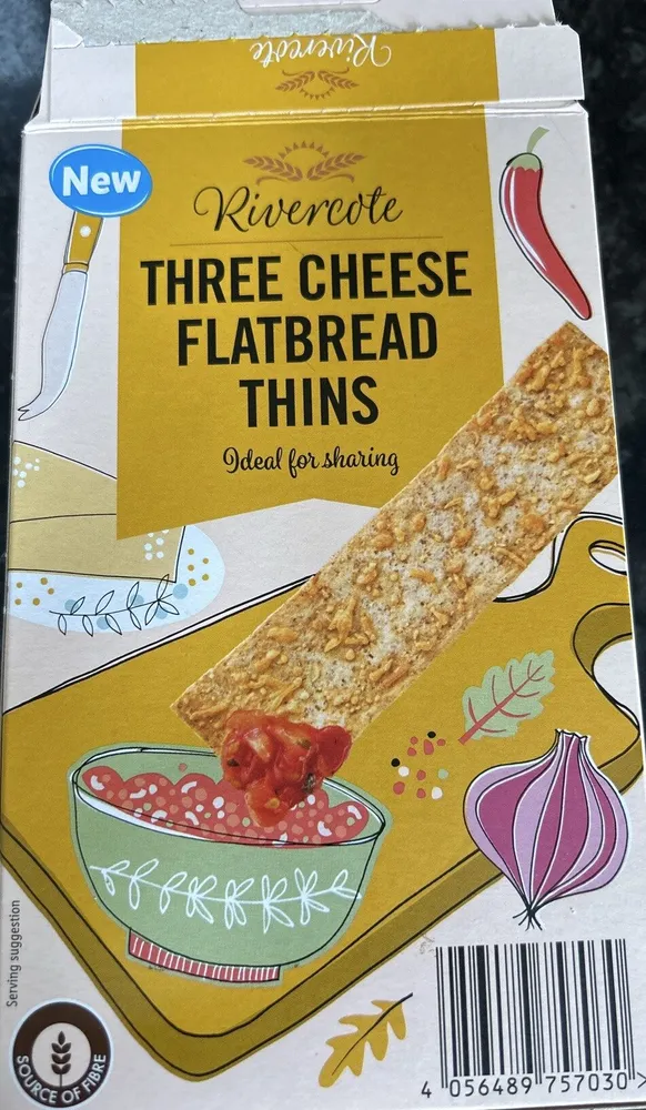 THREE CHEESE FLATBREAD THINS
