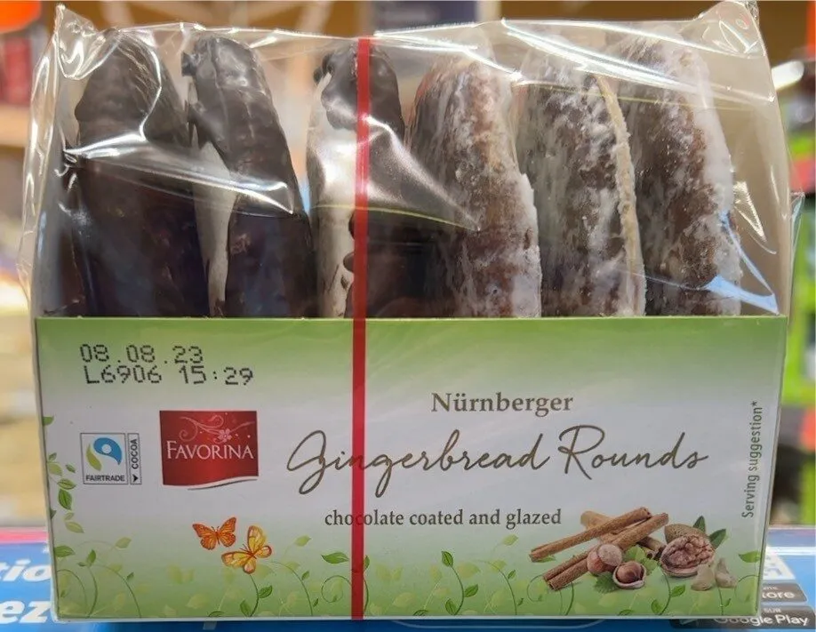 Nünberger gingerbread rounds