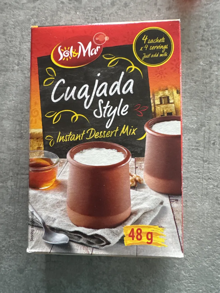 Cuajada Style Instant Dessert Mix