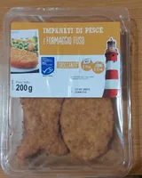Impanati du pesce e formaggio fuso