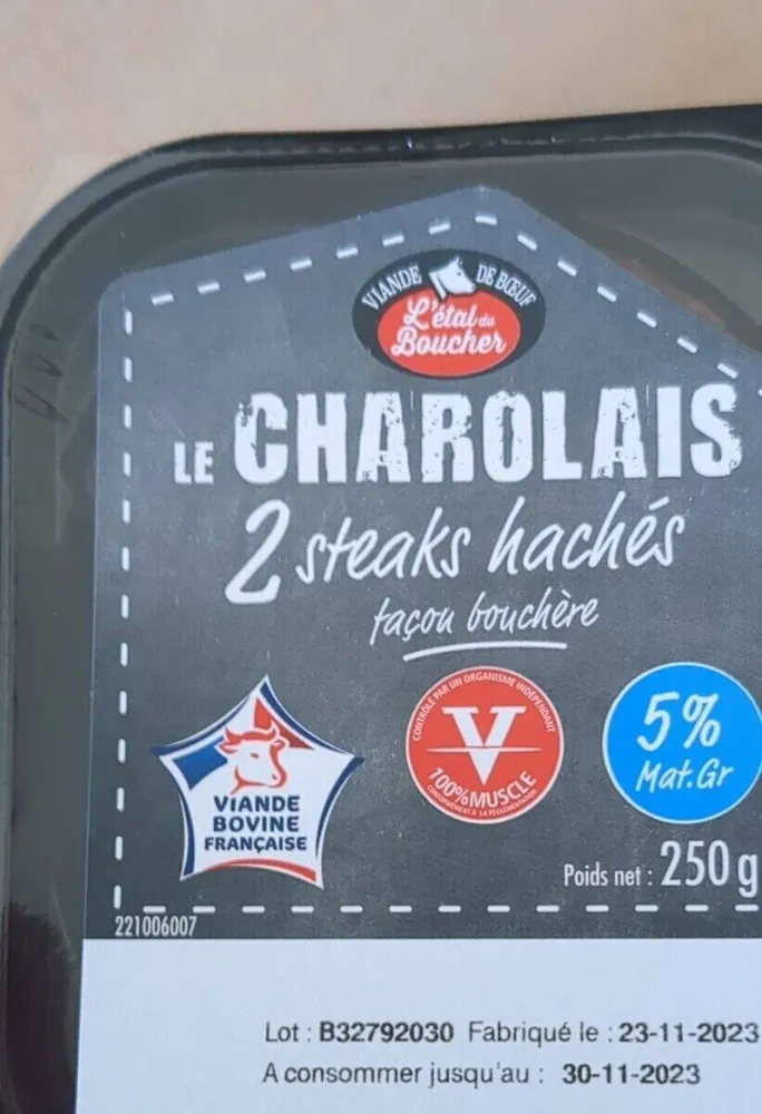 Steak haché  le Charolais