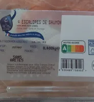 Escalopes de saumon