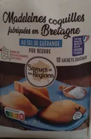 Madeleines fabriquées en Bretagne