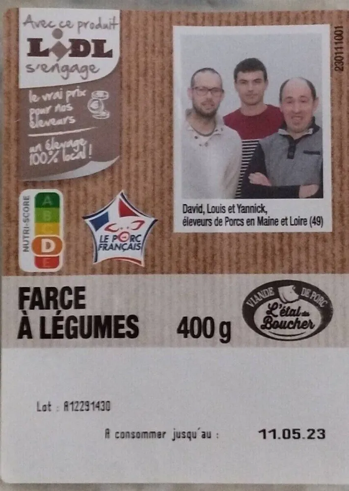 Chair à saucisse supérieure aux herbes