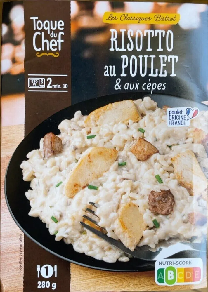 Risotto au poulet