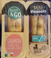 Mini viennois saumon fromage frais